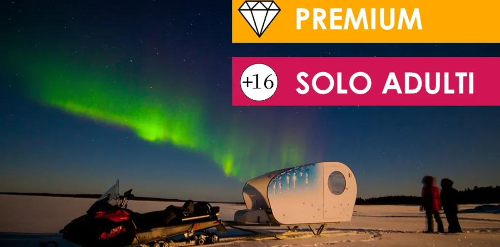 Finlandia - Romantica aurora in Lapponia