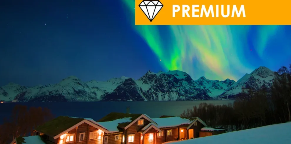 Norvegia – Lyngen Lodge e aurora boreale