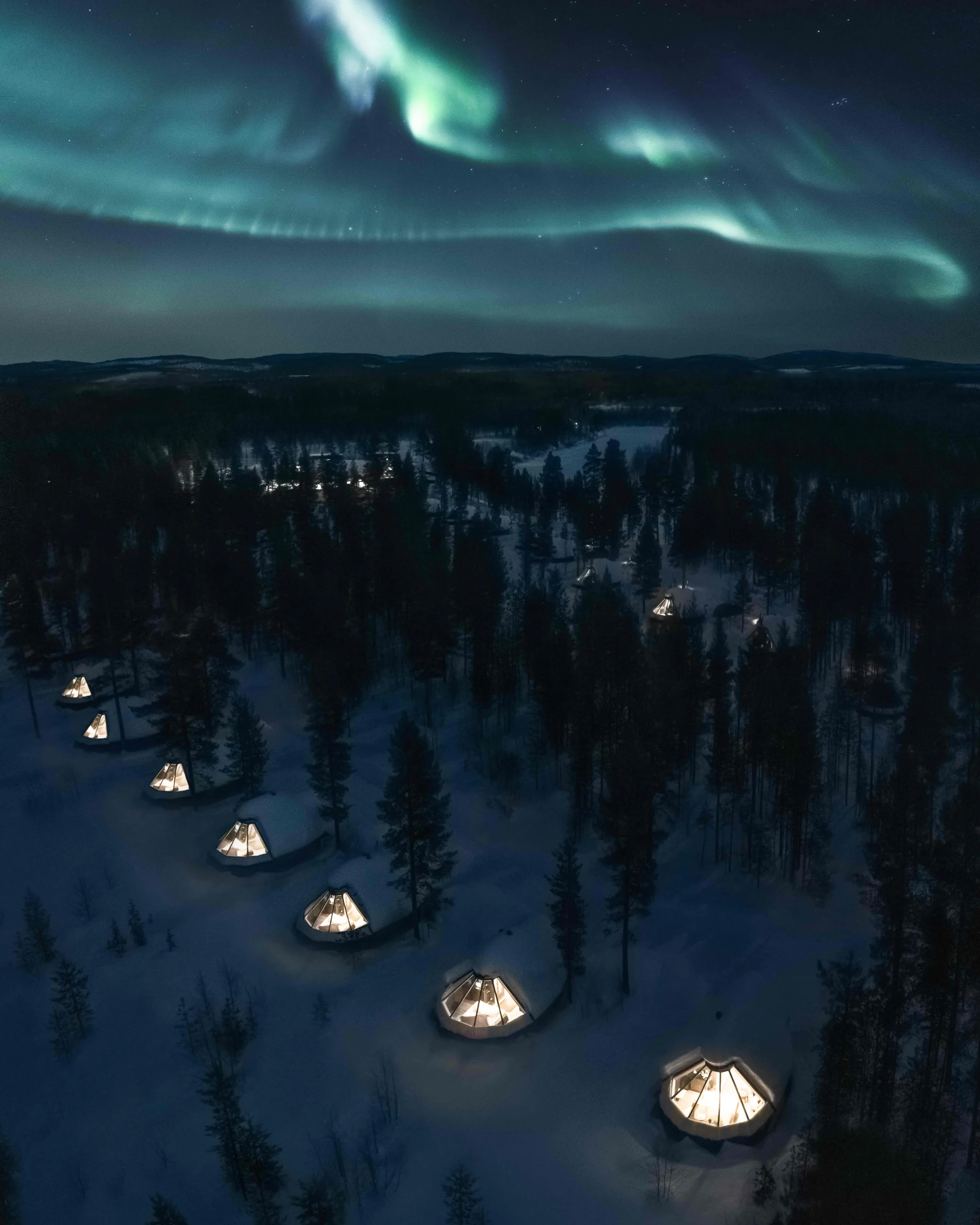 Finlandia – 7 giorni di aurora all’Aurora Village