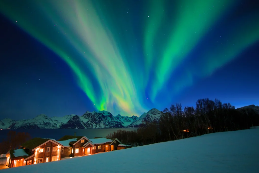 Norvegia – Lyngen Lodge e aurora boreale