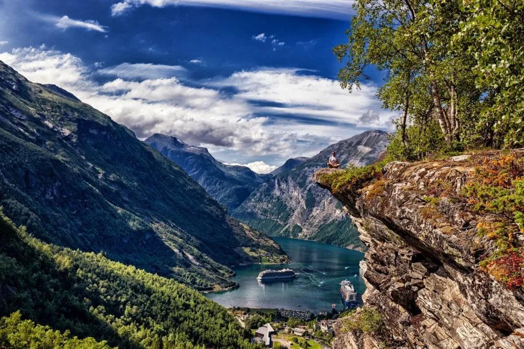 Norvegia - Camminata in libertà nei fiordi
